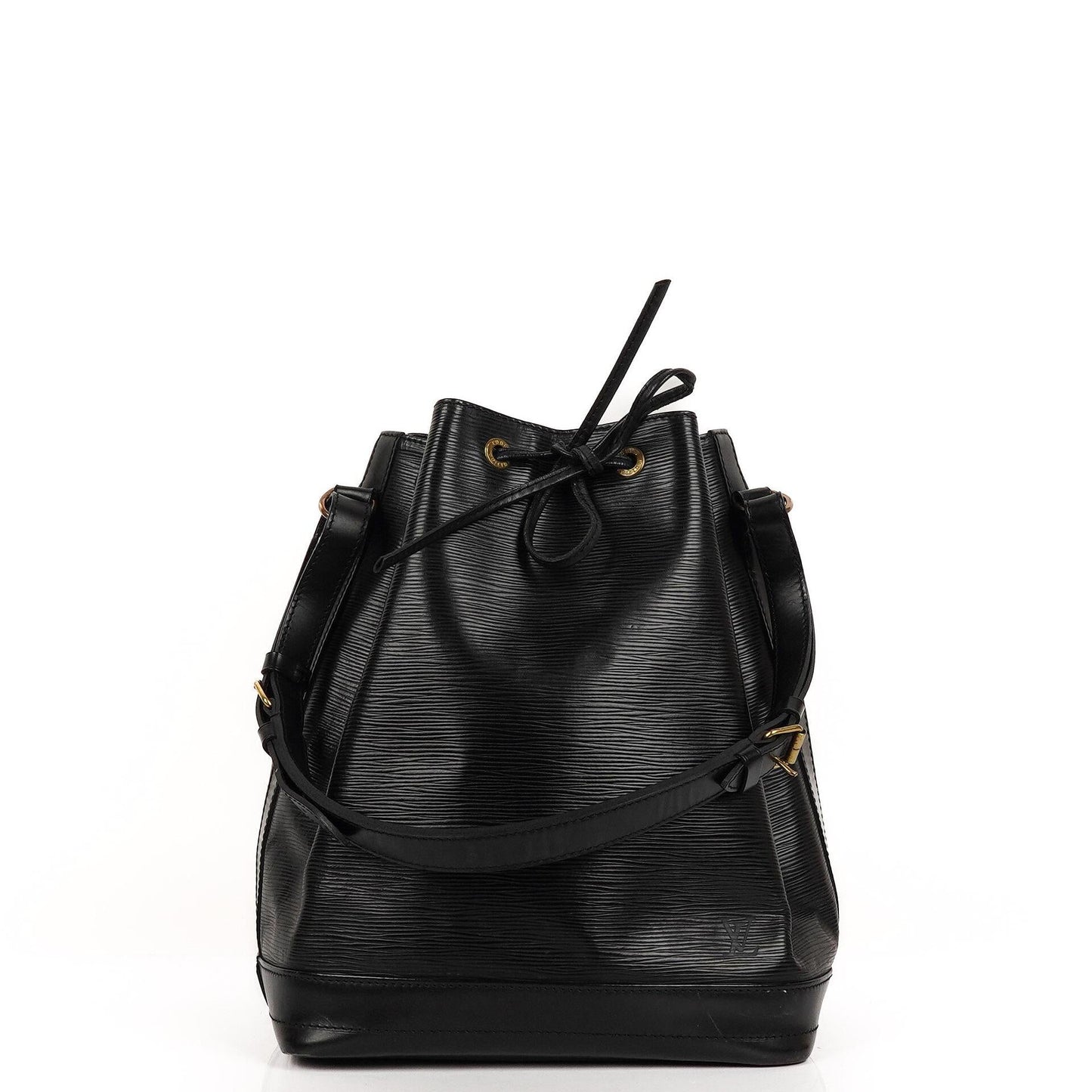 Louis Vuitton Noe Grande GM Schwarze EPI Leder Schultertasche Gut