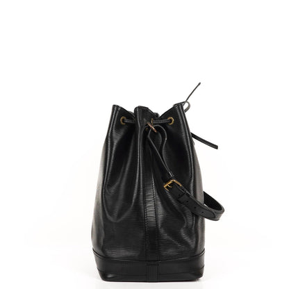 Louis Vuitton Noe Grande GM Schwarze EPI Leder Schultertasche Gut