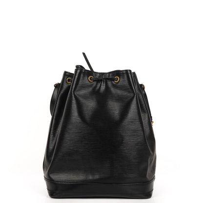 Louis Vuitton Noe Grande GM Schwarze EPI Leder Schultertasche Gut