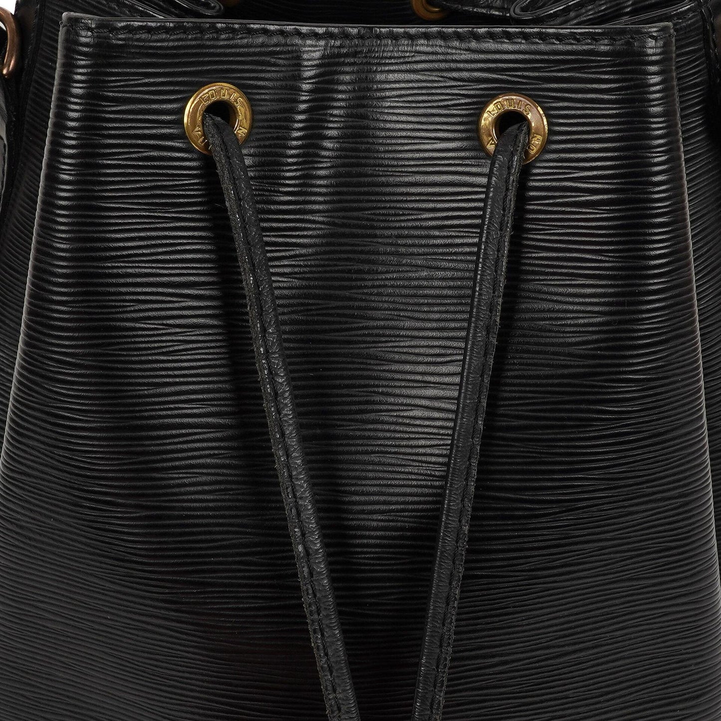 Louis Vuitton Noe Grande GM Schwarze EPI Leder Schultertasche Gut