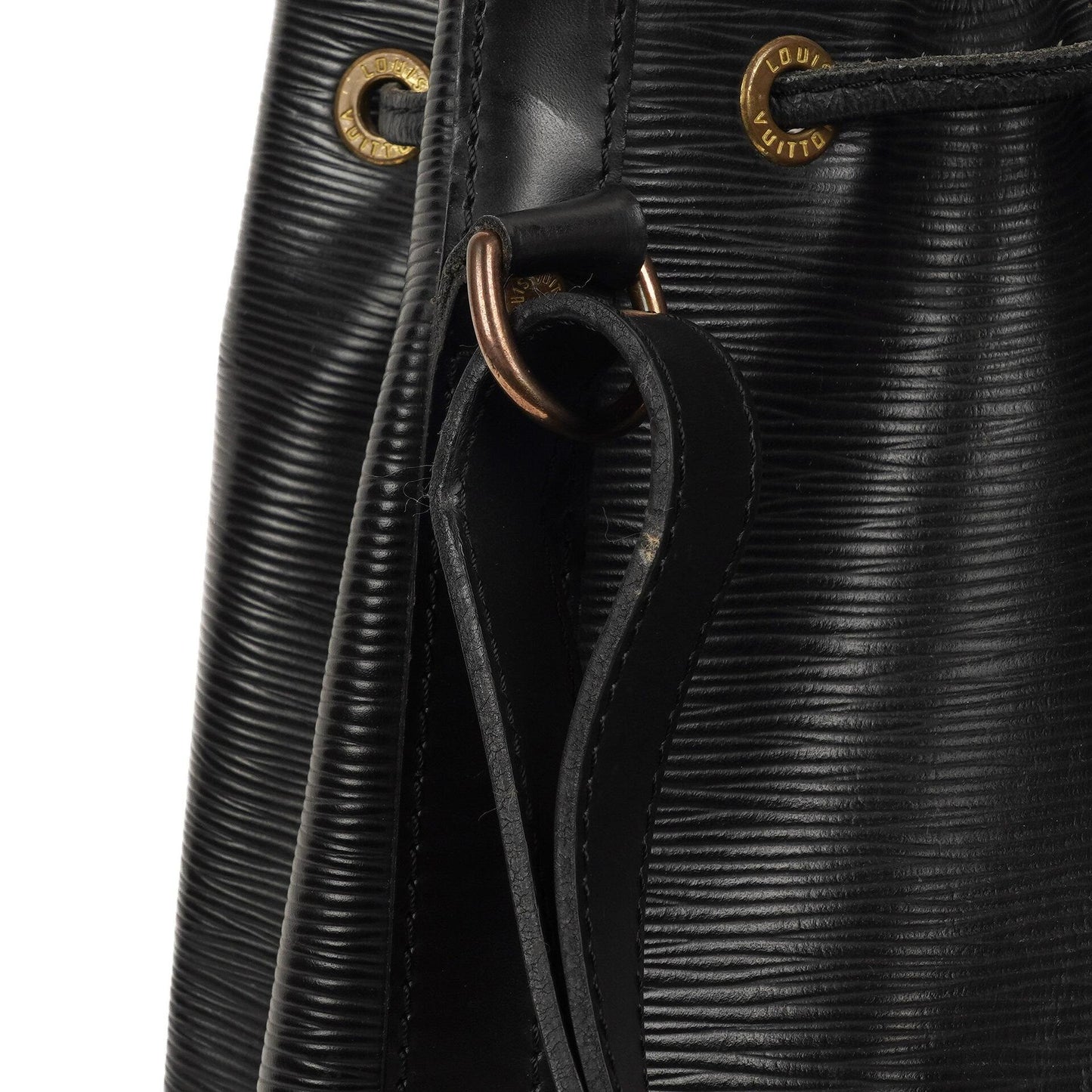 Louis Vuitton Noe Grande GM Schwarze EPI Leder Schultertasche Gut