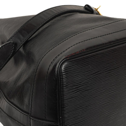 Louis Vuitton Noe Grande GM Schwarze EPI Leder Schultertasche Gut