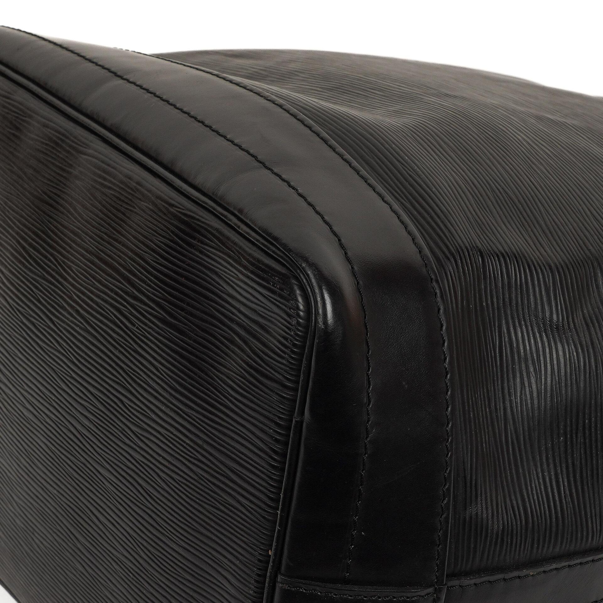 Louis Vuitton Noe Grande GM Schwarze EPI Leder Schultertasche Gut
