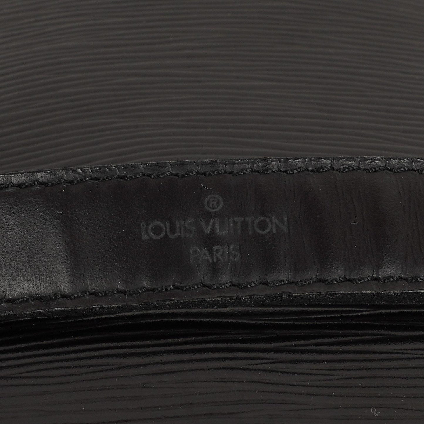 Louis Vuitton Noe Grande GM Schwarze EPI Leder Schultertasche Gut