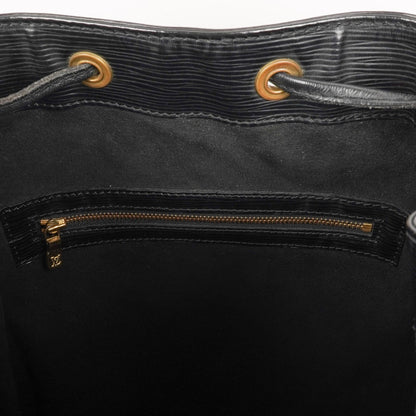 Louis Vuitton Noe Grande GM Schwarze EPI Leder Schultertasche Gut