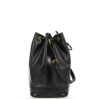 Louis Vuitton Noe Grande GM Schultertasche aus schwarzem EPI Leder