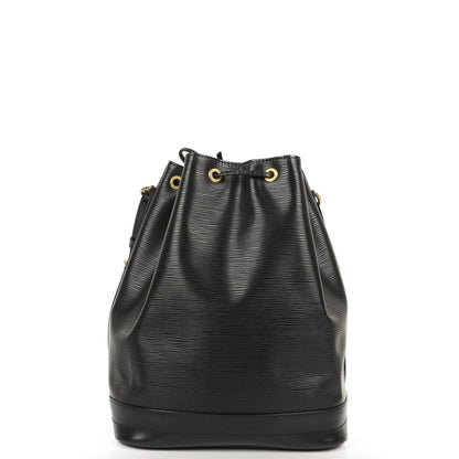 Louis Vuitton Noe Grande GM Schultertasche aus schwarzem EPI Leder