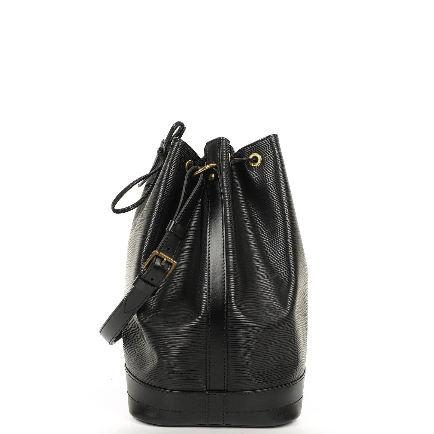 Louis Vuitton Noe Grande GM Schultertasche aus schwarzem EPI Leder