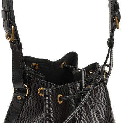 Louis Vuitton Noe Grande GM Schultertasche aus schwarzem EPI Leder