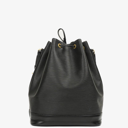 Louis Vuitton Noe Grande GM Schwarze EPI Leder Schultertasche