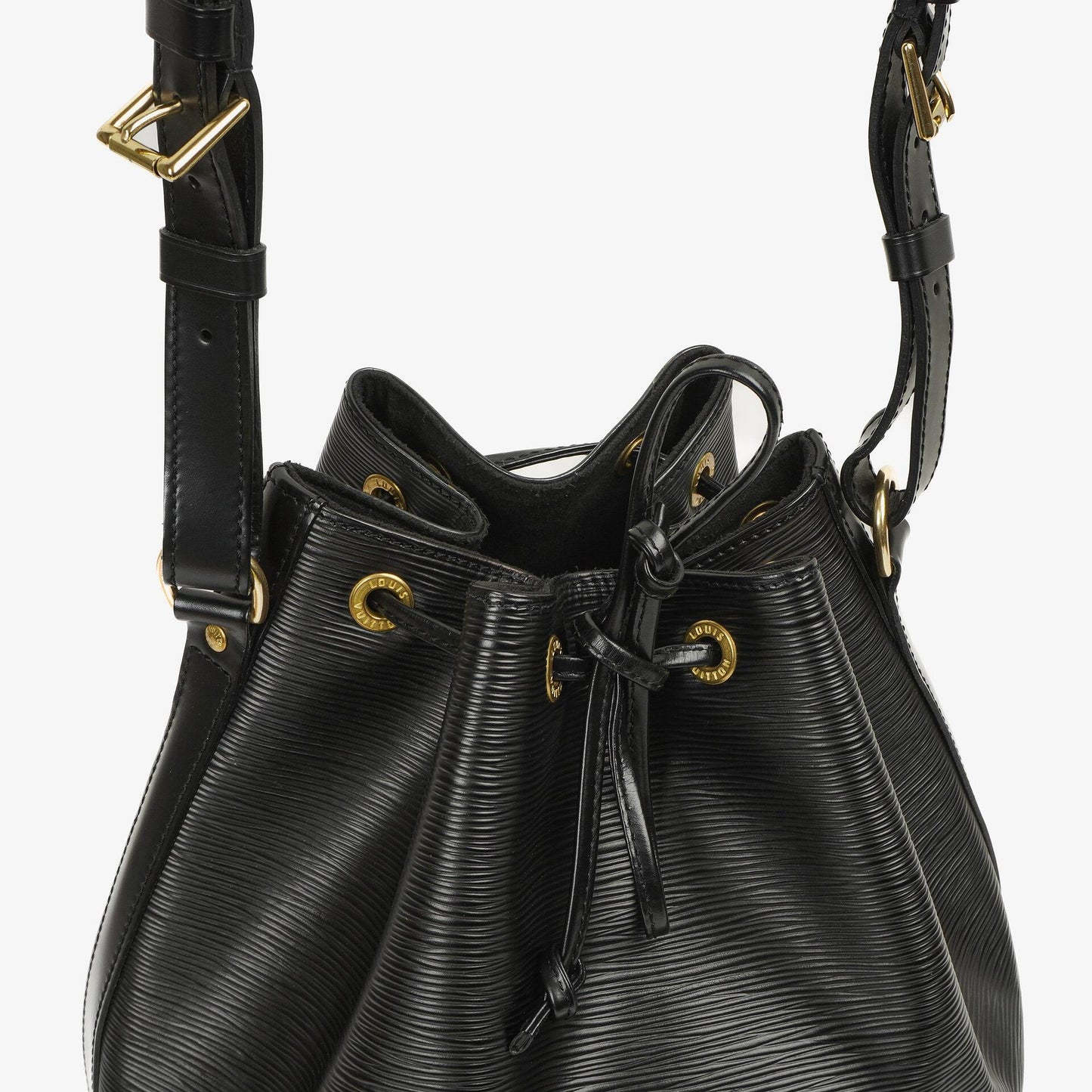 Louis Vuitton Noe Grande GM Schwarze EPI Leder Schultertasche