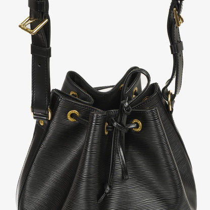 Louis Vuitton Noe Grande GM Schwarze EPI Leder Schultertasche