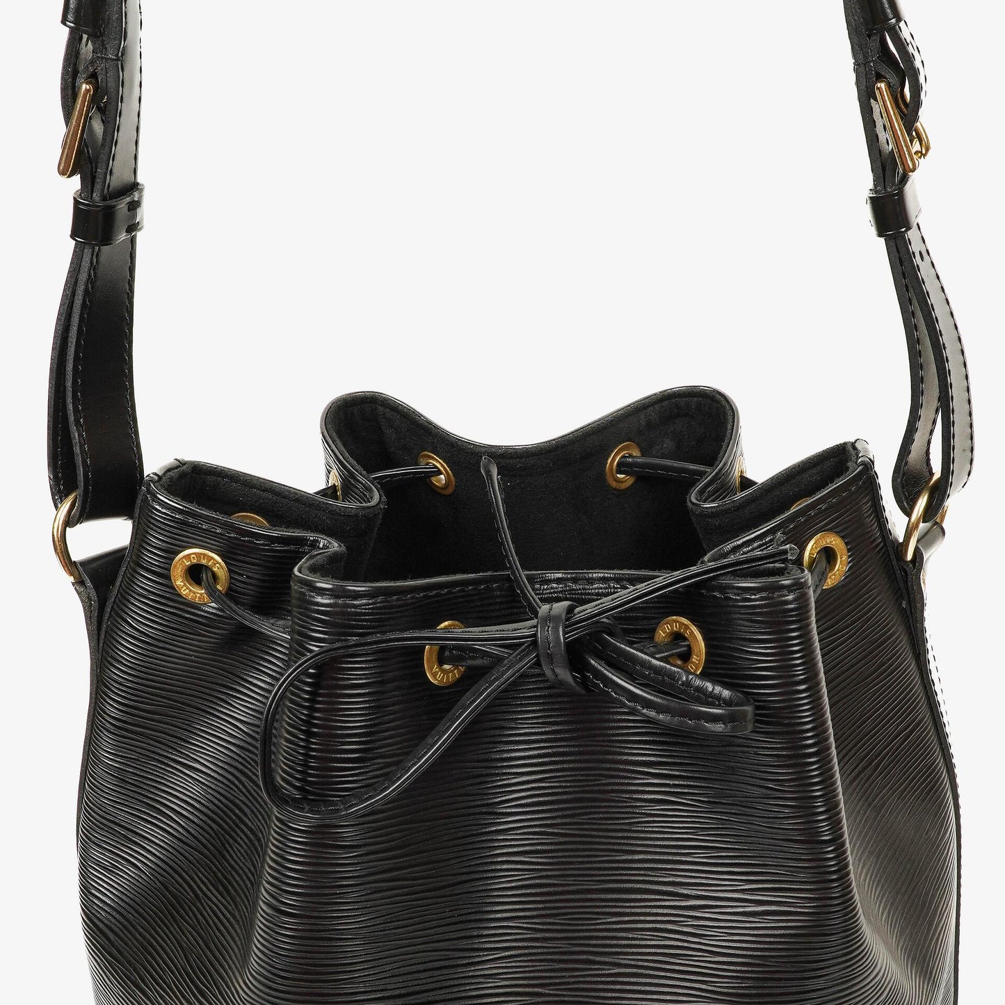 Louis Vuitton Noe Grande GM Schultertasche aus schwarzem Epi Leder
