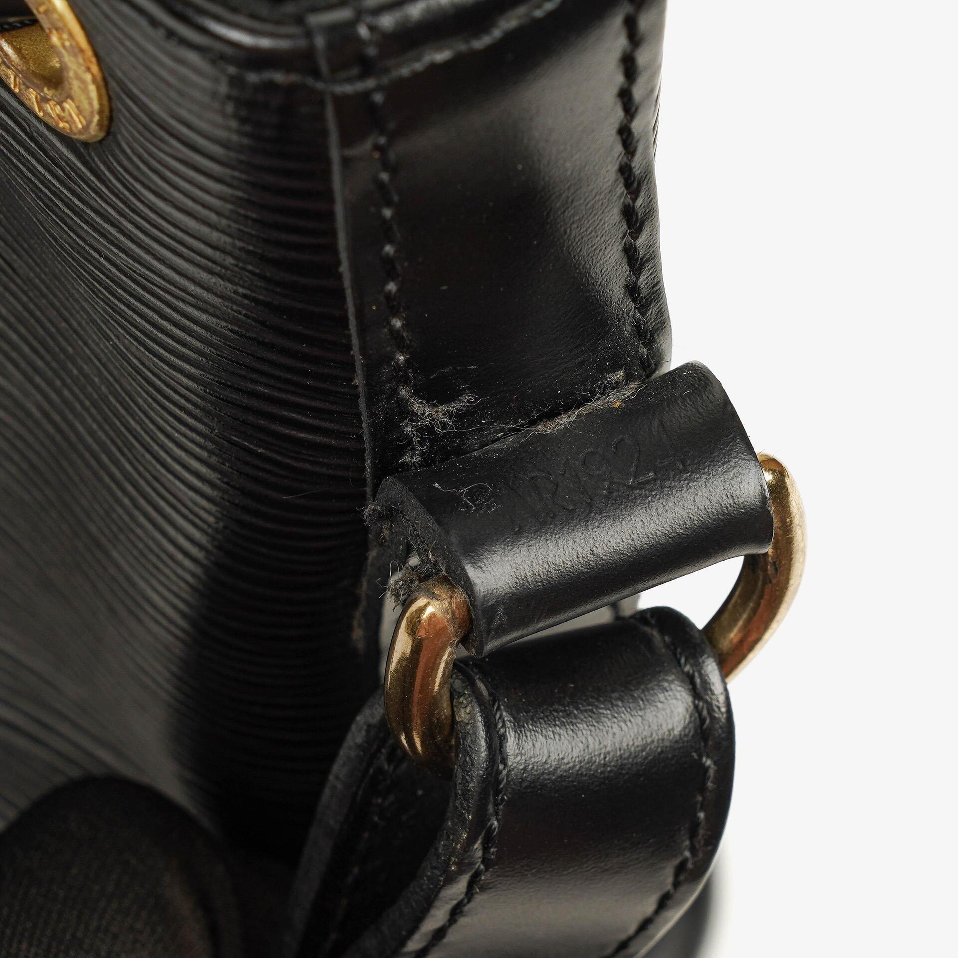 Louis Vuitton Noe Grande GM Schultertasche aus schwarzem Epi Leder