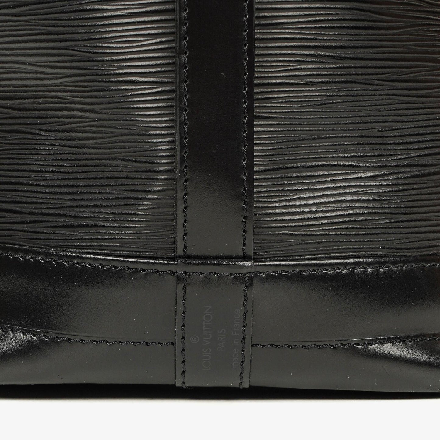 Louis Vuitton Noe Grande GM Schultertasche aus schwarzem Epi Leder