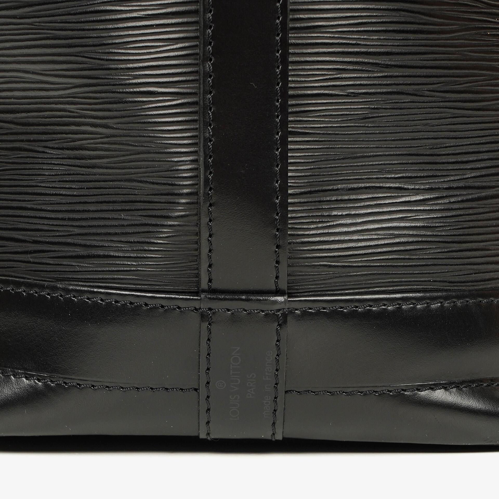 Louis Vuitton Noe Grande GM Schultertasche aus schwarzem Epi Leder