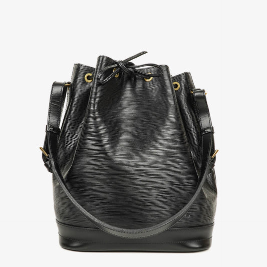 Louis Vuitton Noe Grande GM Schultertasche aus schwarzem Epi Leder