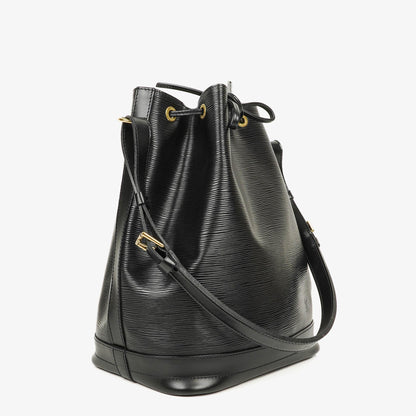 Louis Vuitton Noe Grande GM Schultertasche aus schwarzem Epi Leder
