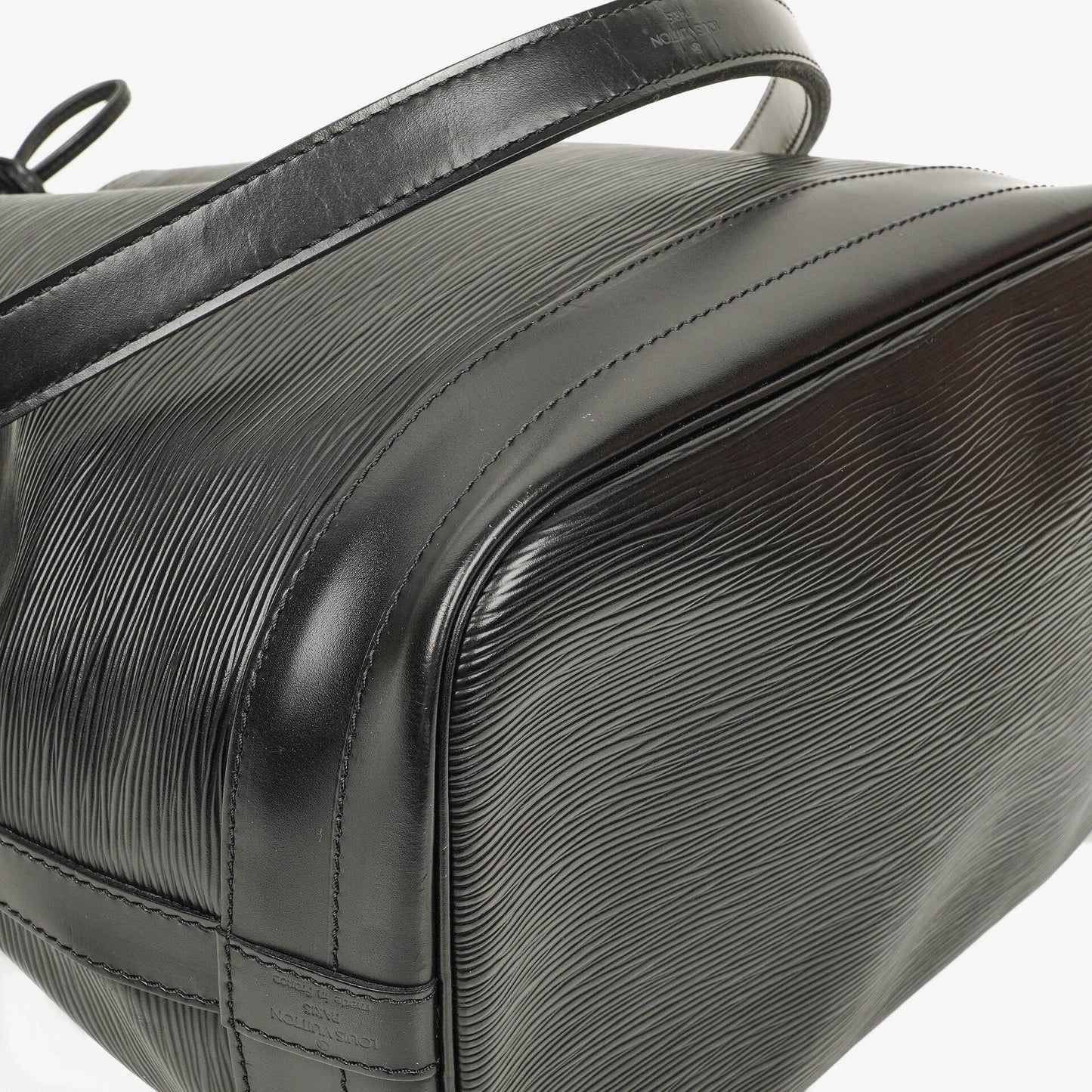 Louis Vuitton Noe Grande GM Schultertasche aus schwarzem Epi Leder