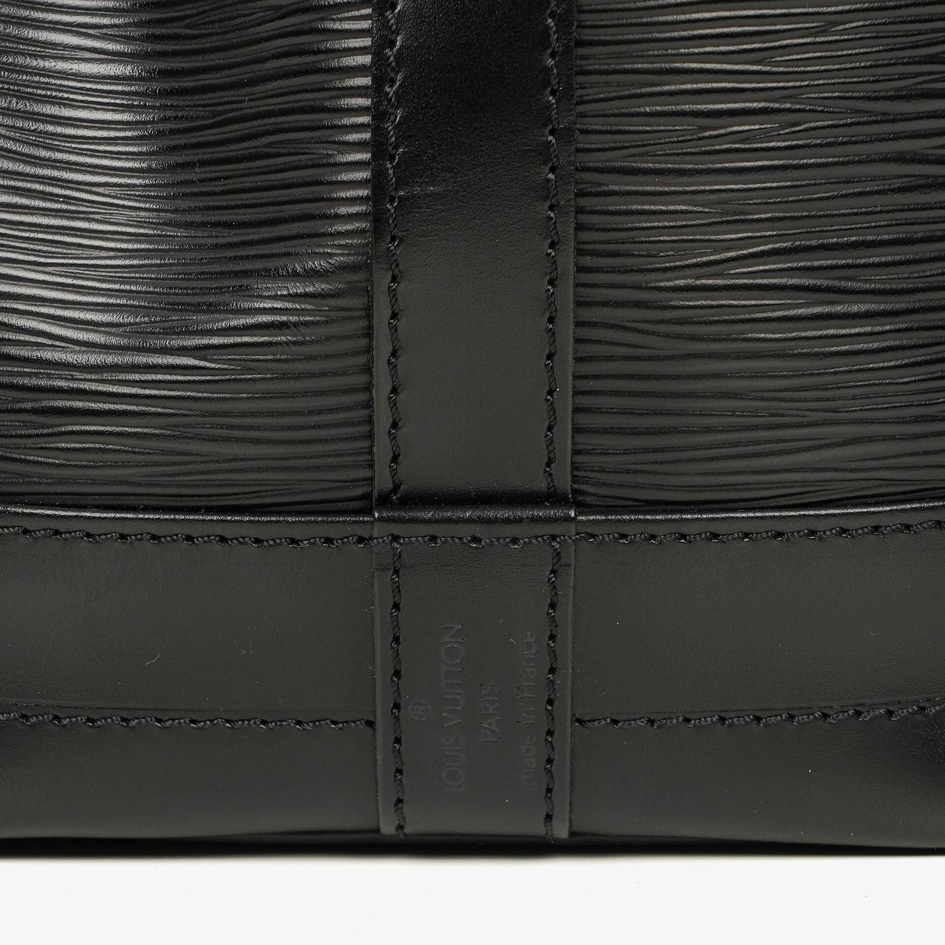 Louis Vuitton Noe Grande GM Schultertasche aus schwarzem Epi Leder