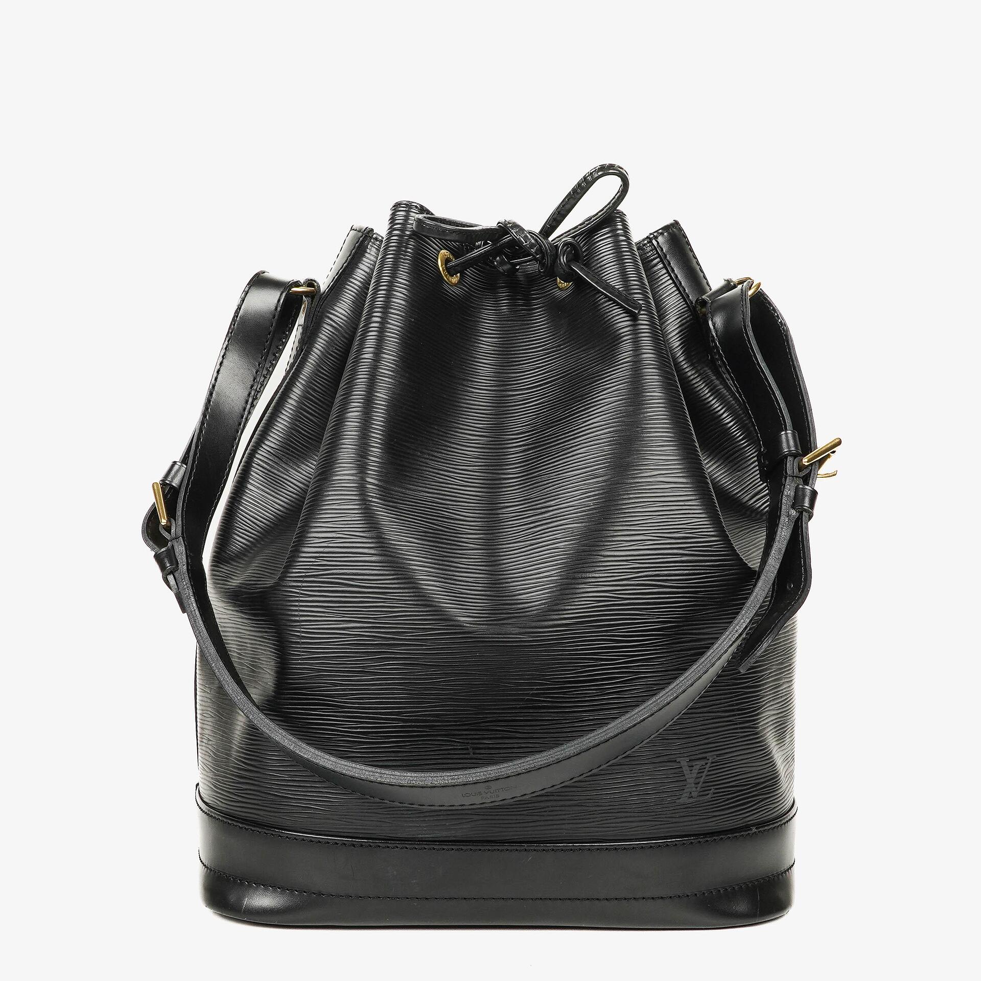 Louis Vuitton Noe Grande GM Schultertasche aus schwarzem Epi Leder