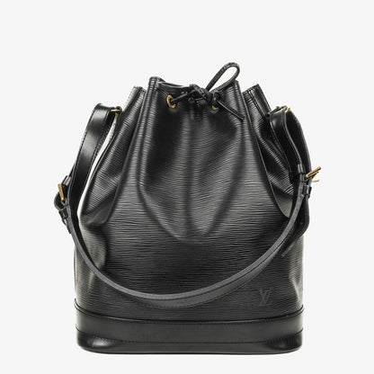 Louis Vuitton Noe Grande GM Schultertasche aus schwarzem Epi Leder