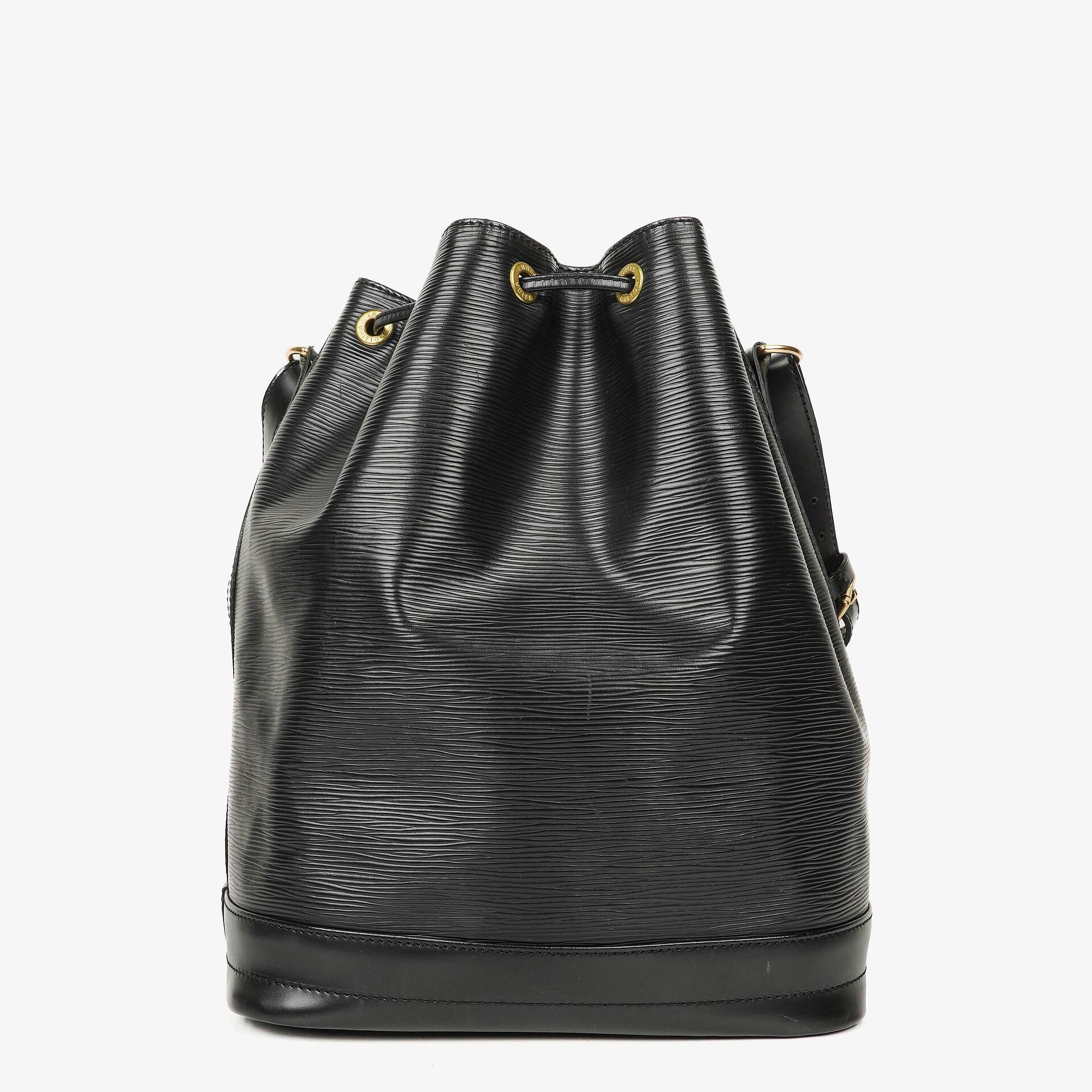 Louis Vuitton Noe Grande GM Schultertasche aus schwarzem Epi Leder
