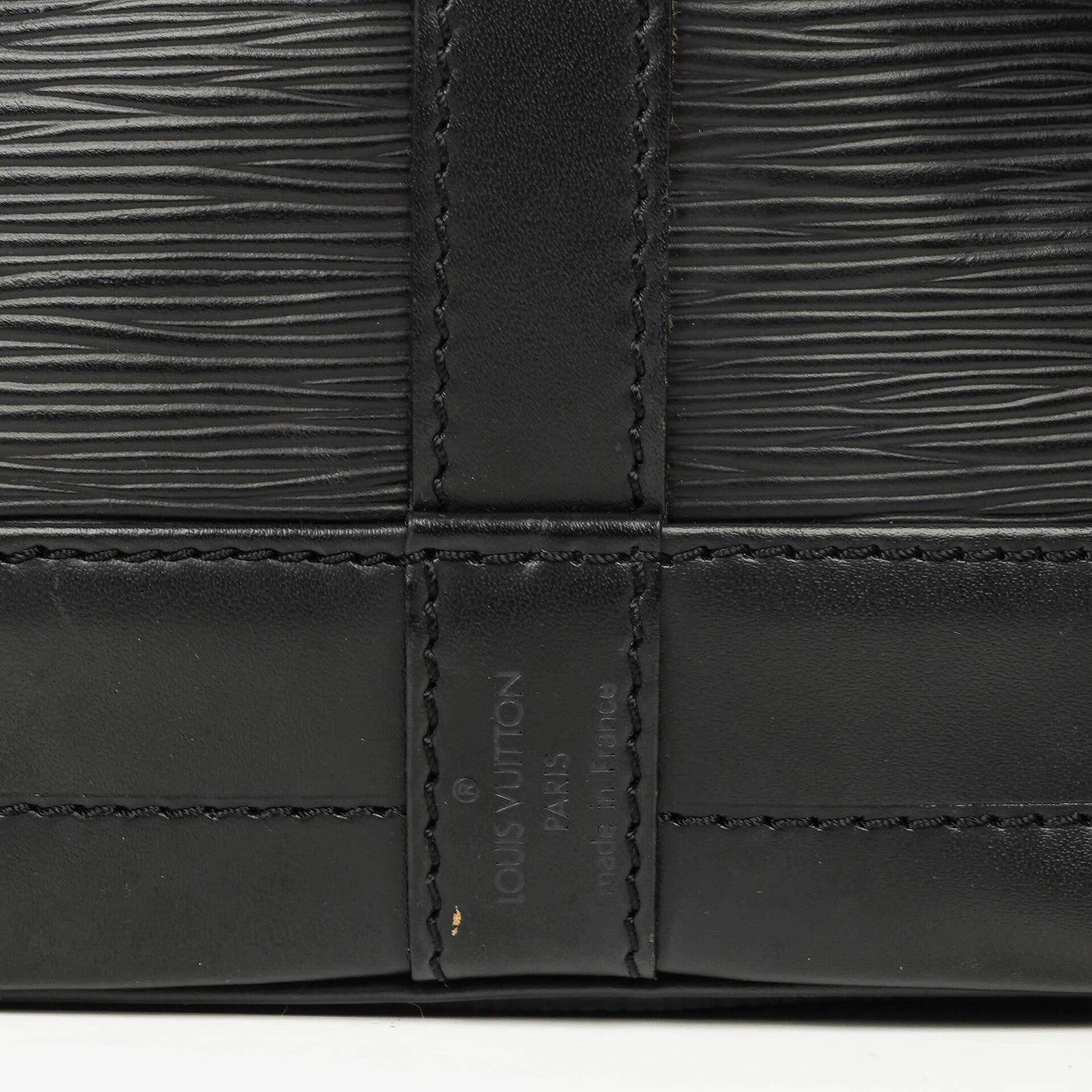 Louis Vuitton Noe Grande GM Schultertasche aus schwarzem Epi Leder