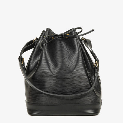 Louis Vuitton Noé Grande GM Schultertasche aus schwarzem Epi-Leder