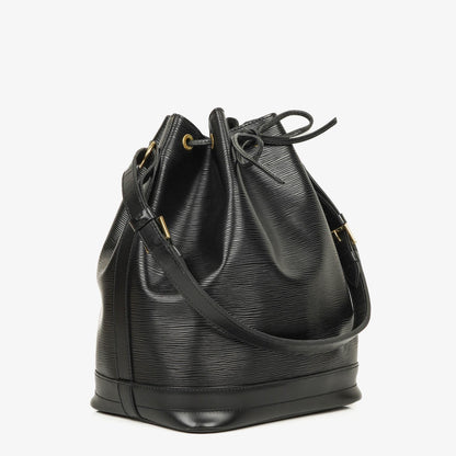 Louis Vuitton Noé Grande GM Schultertasche aus schwarzem Epi-Leder