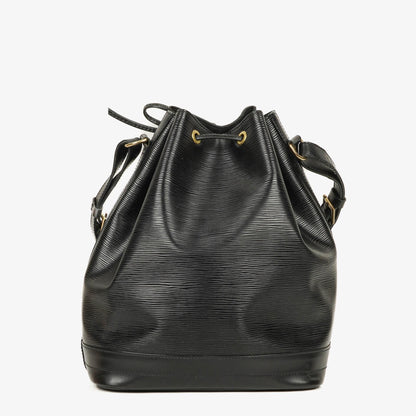 Louis Vuitton Noé Grande GM Schultertasche aus schwarzem Epi-Leder