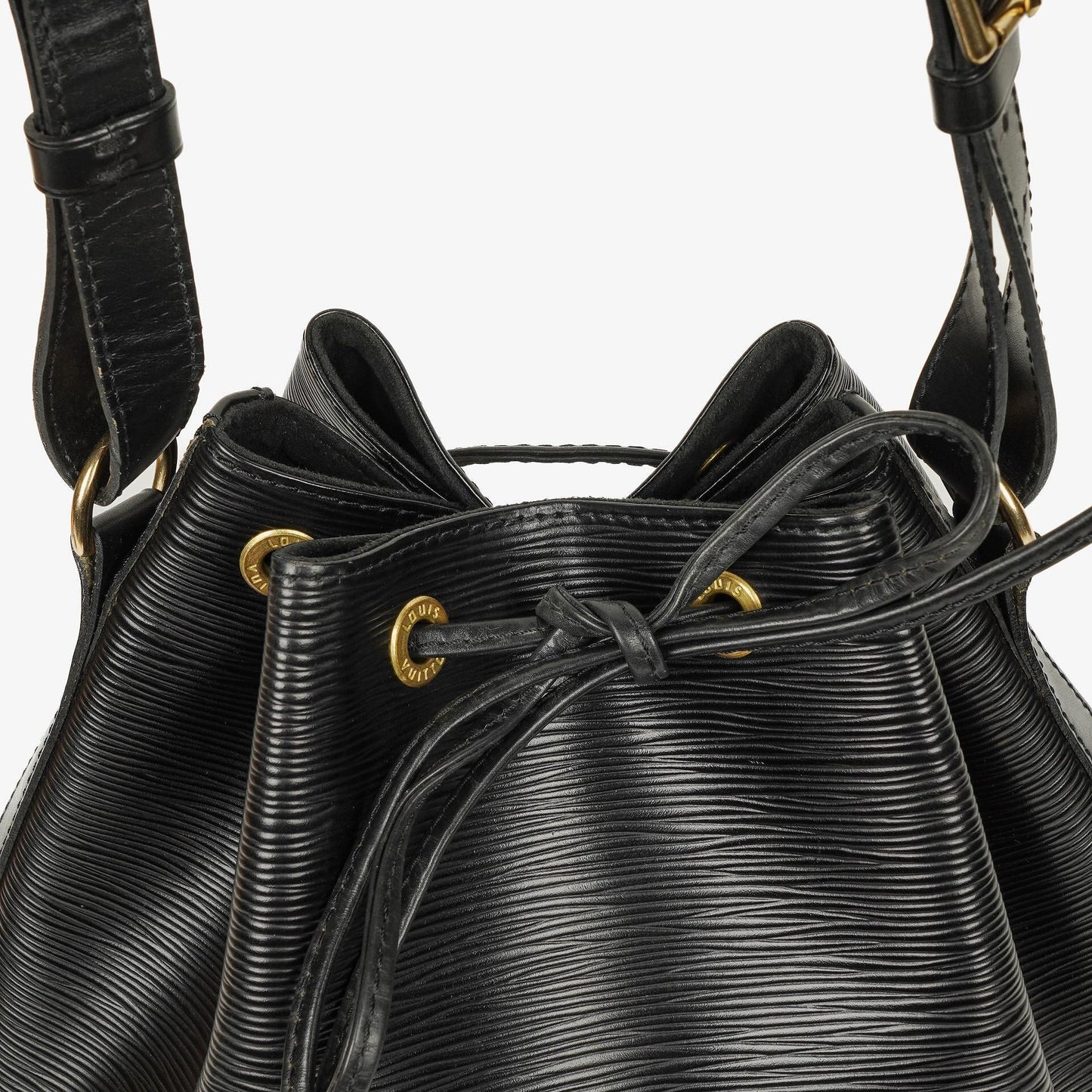 Louis Vuitton Noé Grande GM Schultertasche aus schwarzem Epi-Leder