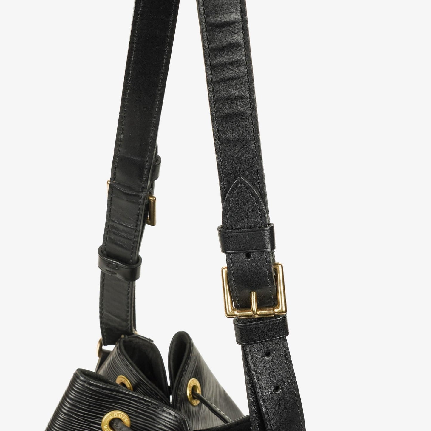 Louis Vuitton Noé Grande GM Schultertasche aus schwarzem Epi-Leder