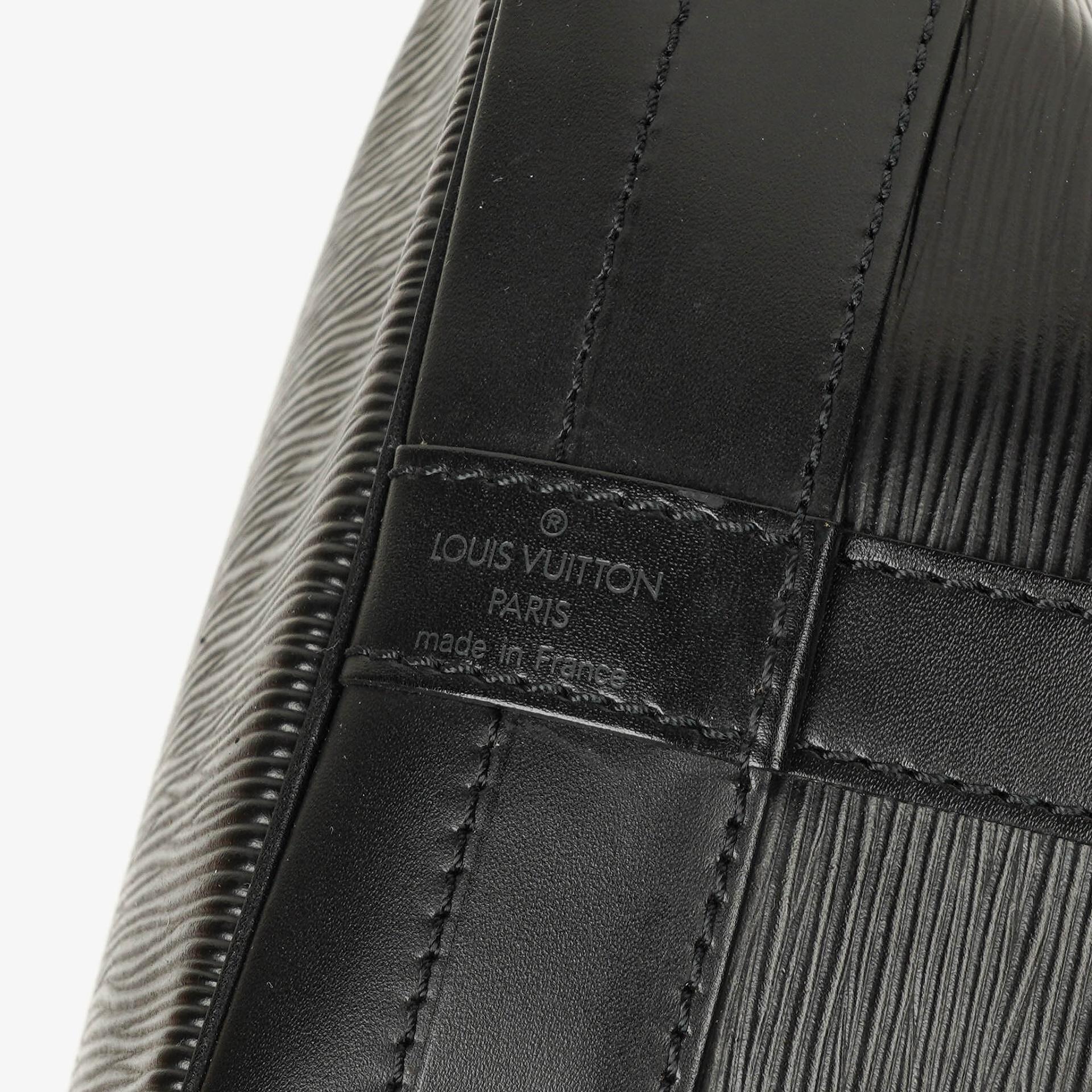 Louis Vuitton Noé Grande GM Schultertasche aus schwarzem Epi-Leder