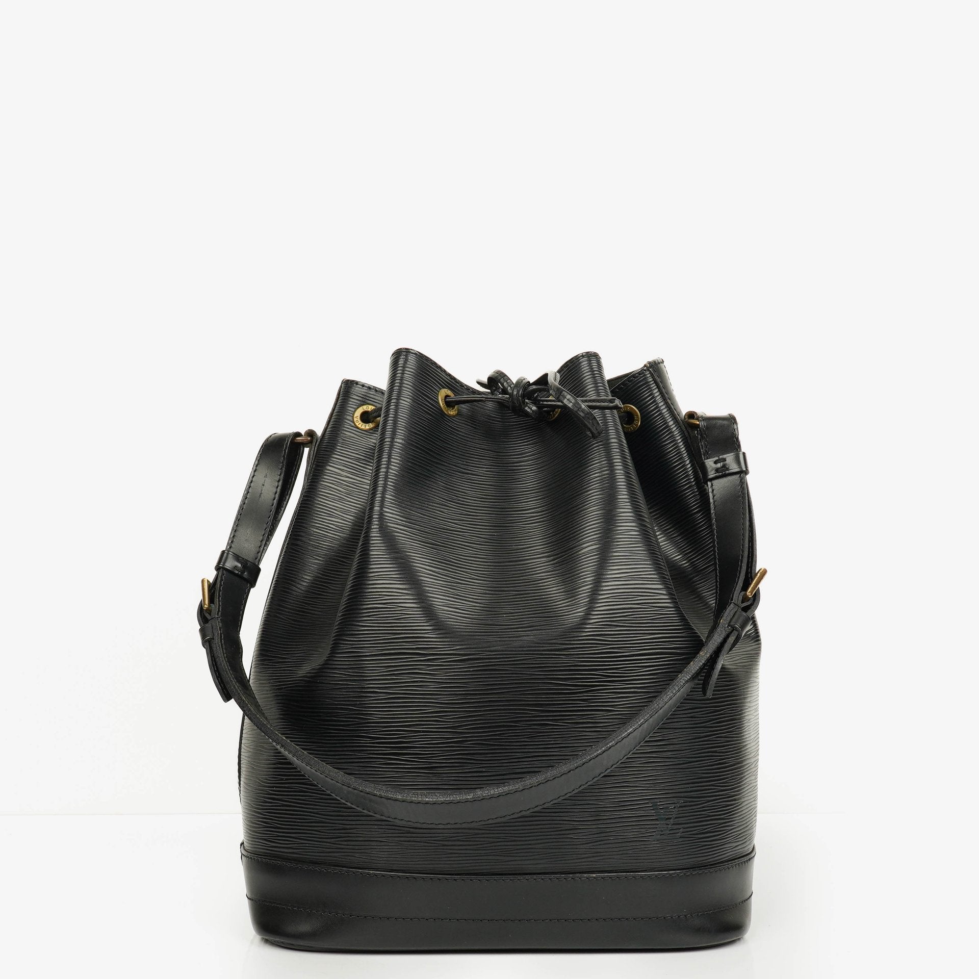 Louis Vuitton Noe Grande GM Schultertasche aus schwarzem Epi Leder