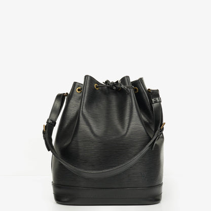 Louis Vuitton Noe Grande GM Schultertasche aus schwarzem Epi Leder