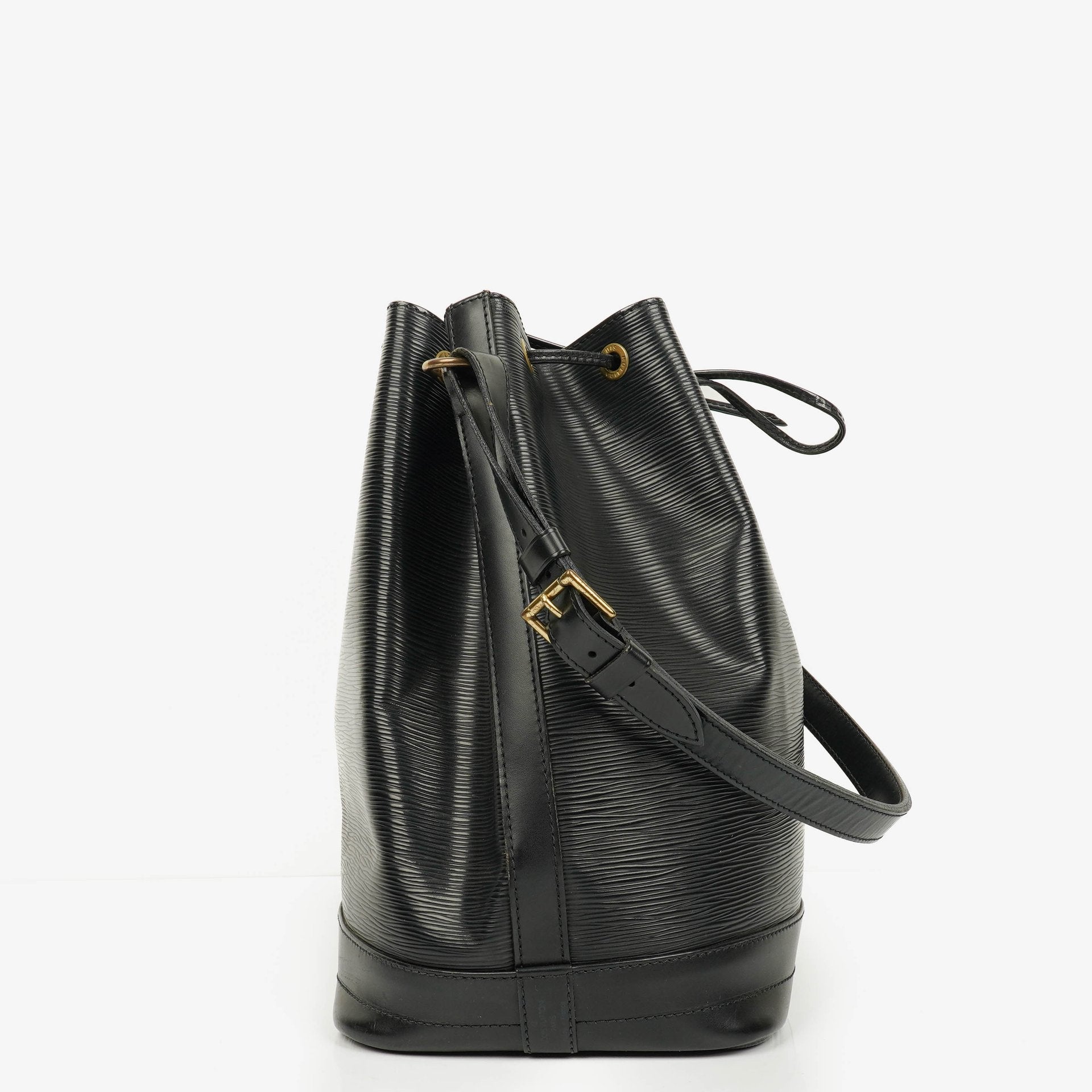 Louis Vuitton Noe Grande GM Schultertasche aus schwarzem Epi Leder