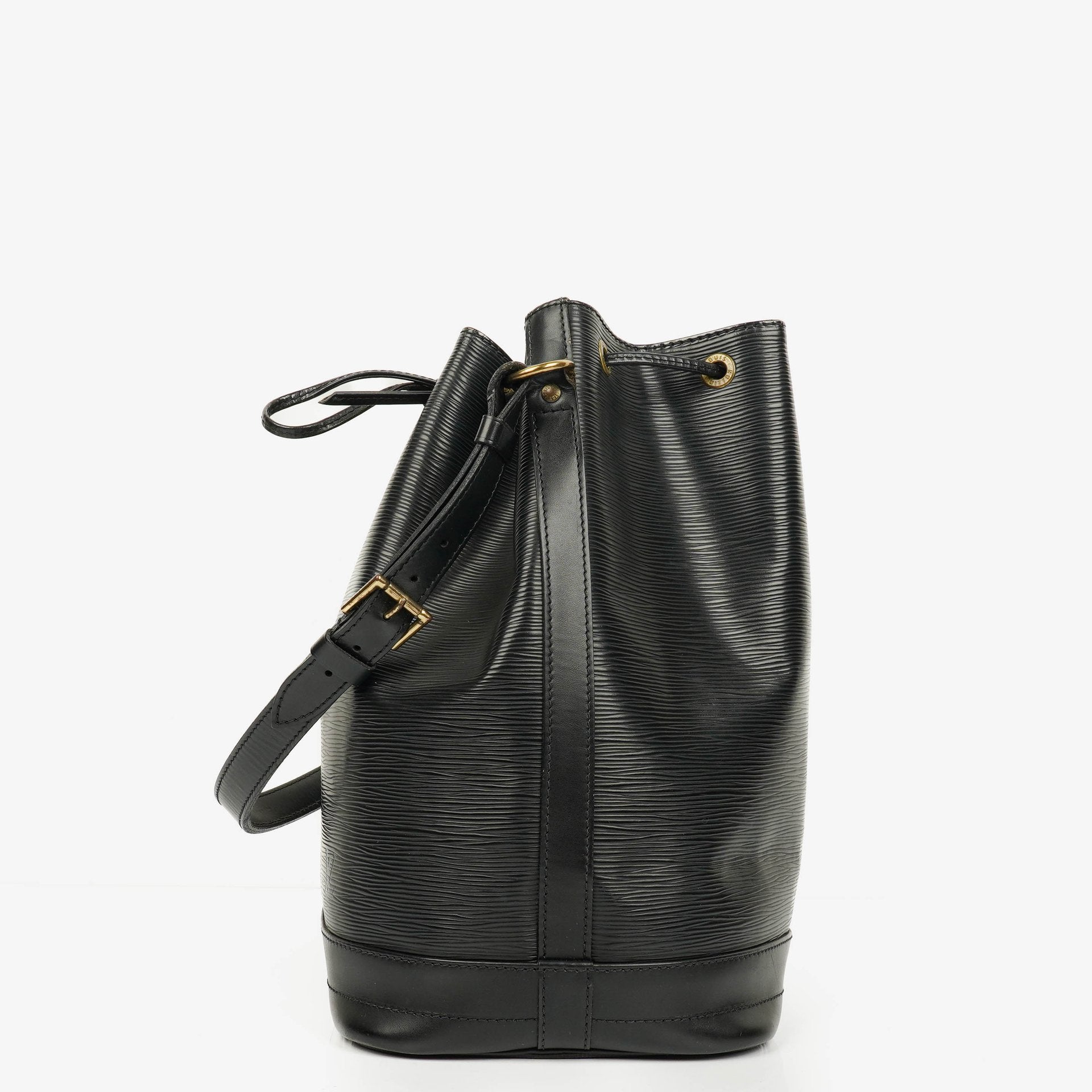 Louis Vuitton Noe Grande GM Schultertasche aus schwarzem Epi Leder