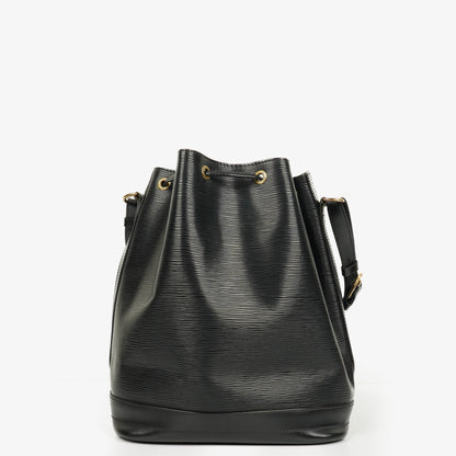 Louis Vuitton Noe Grande GM Schultertasche aus schwarzem Epi Leder