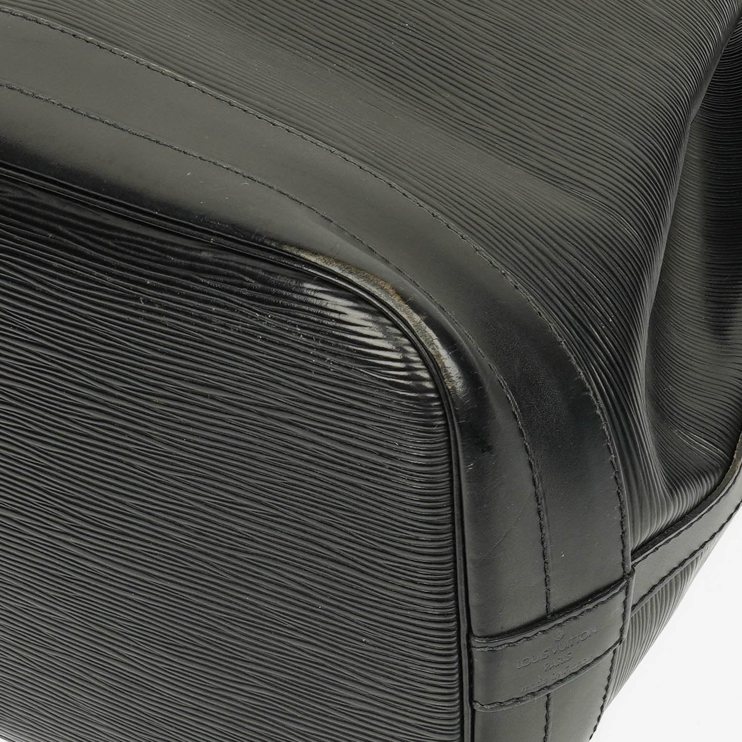 Louis Vuitton Noe Grande GM Schultertasche aus schwarzem Epi Leder