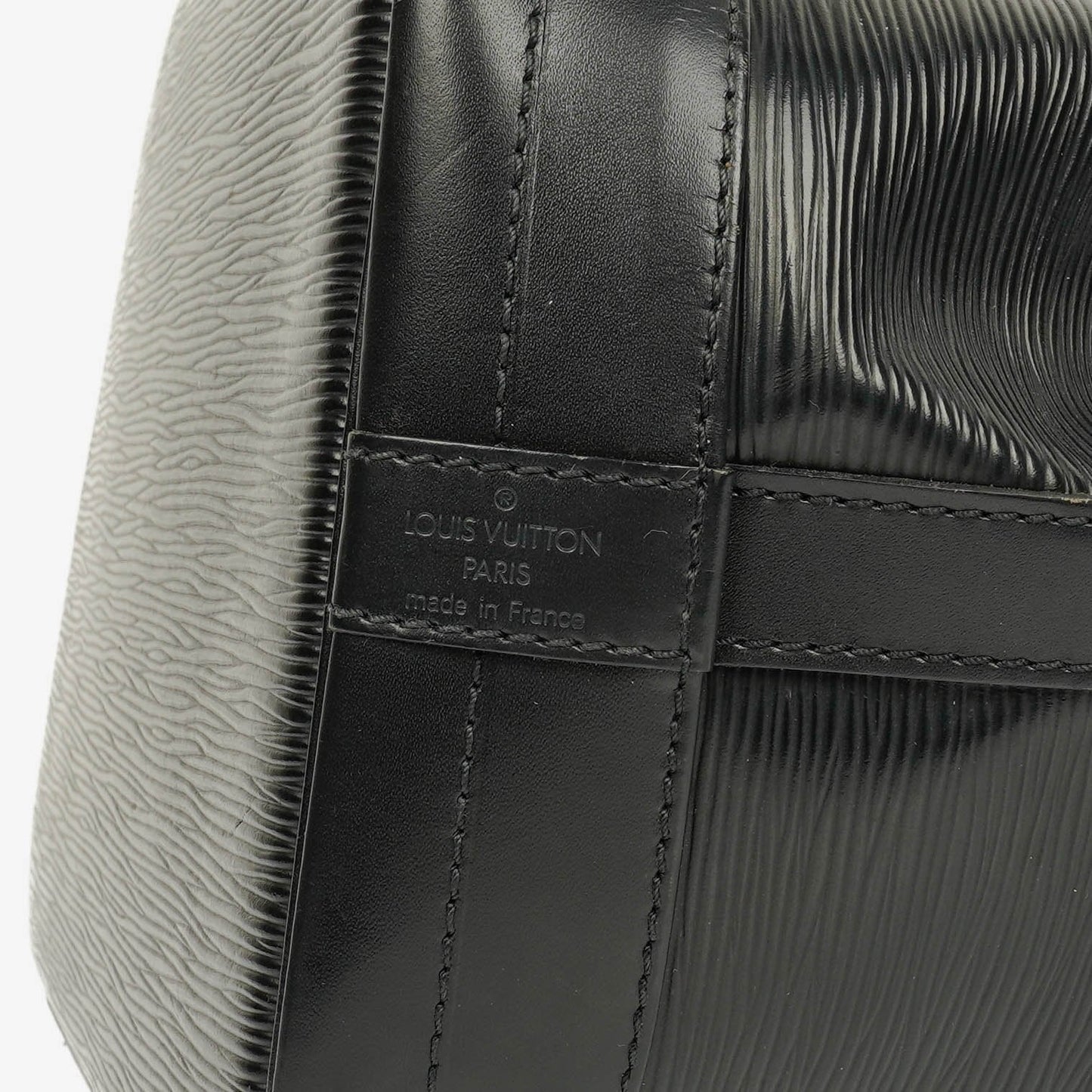 Louis Vuitton Noe Grande GM Schultertasche aus schwarzem Epi Leder