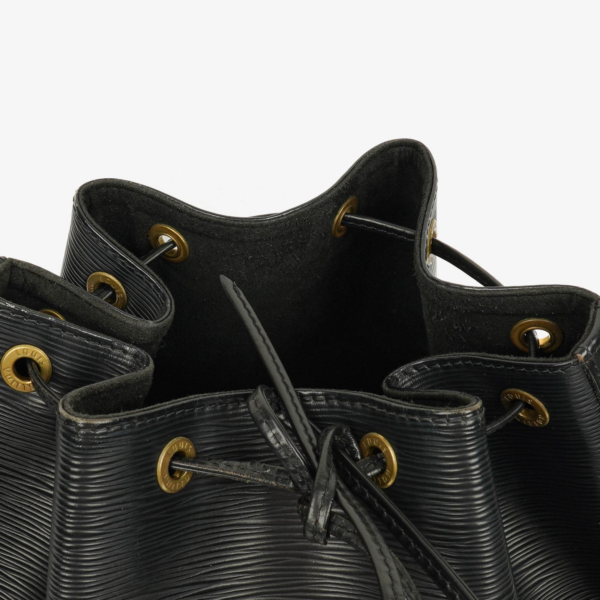 Louis Vuitton Noe Grande GM Schultertasche aus schwarzem Epi Leder