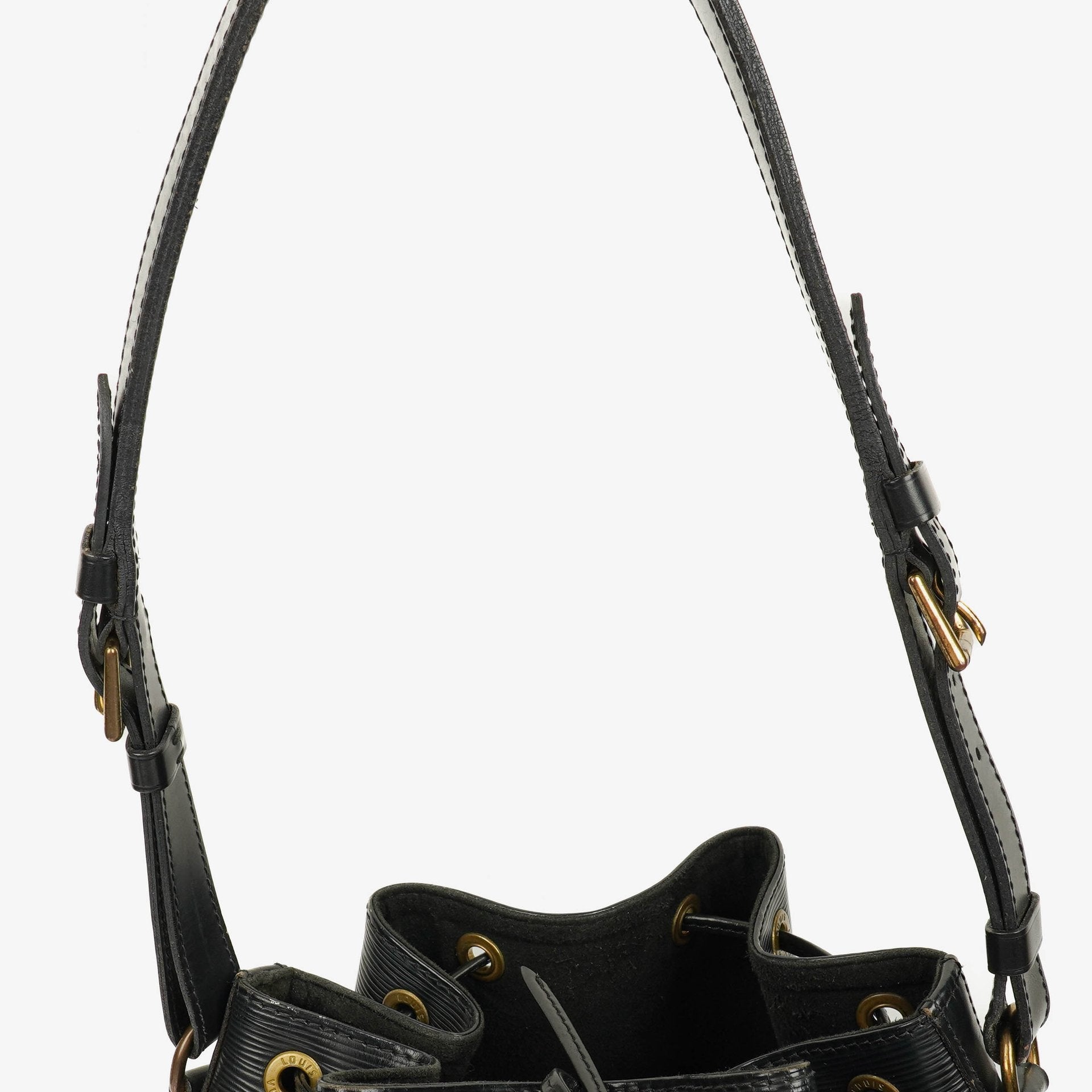 Louis Vuitton Noe Grande GM Schultertasche aus schwarzem Epi Leder