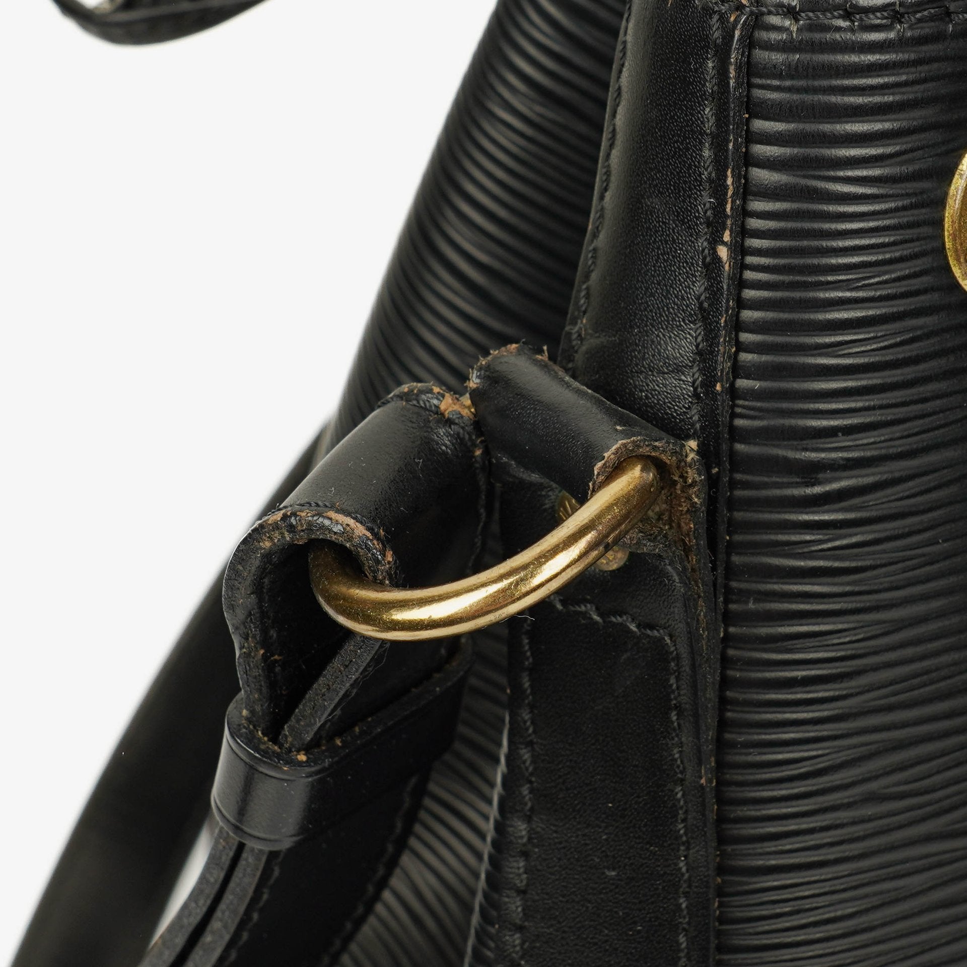 Louis Vuitton Noe Grande GM Schultertasche aus schwarzem Epi Leder