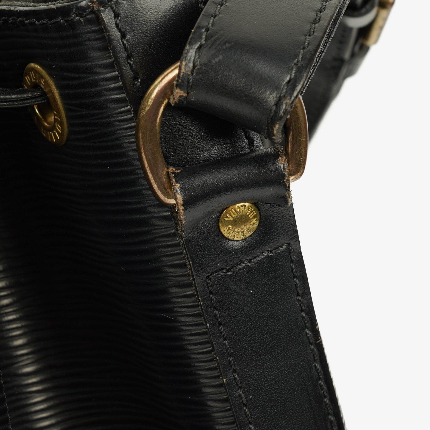 Louis Vuitton Noe Grande GM Schultertasche aus schwarzem Epi Leder