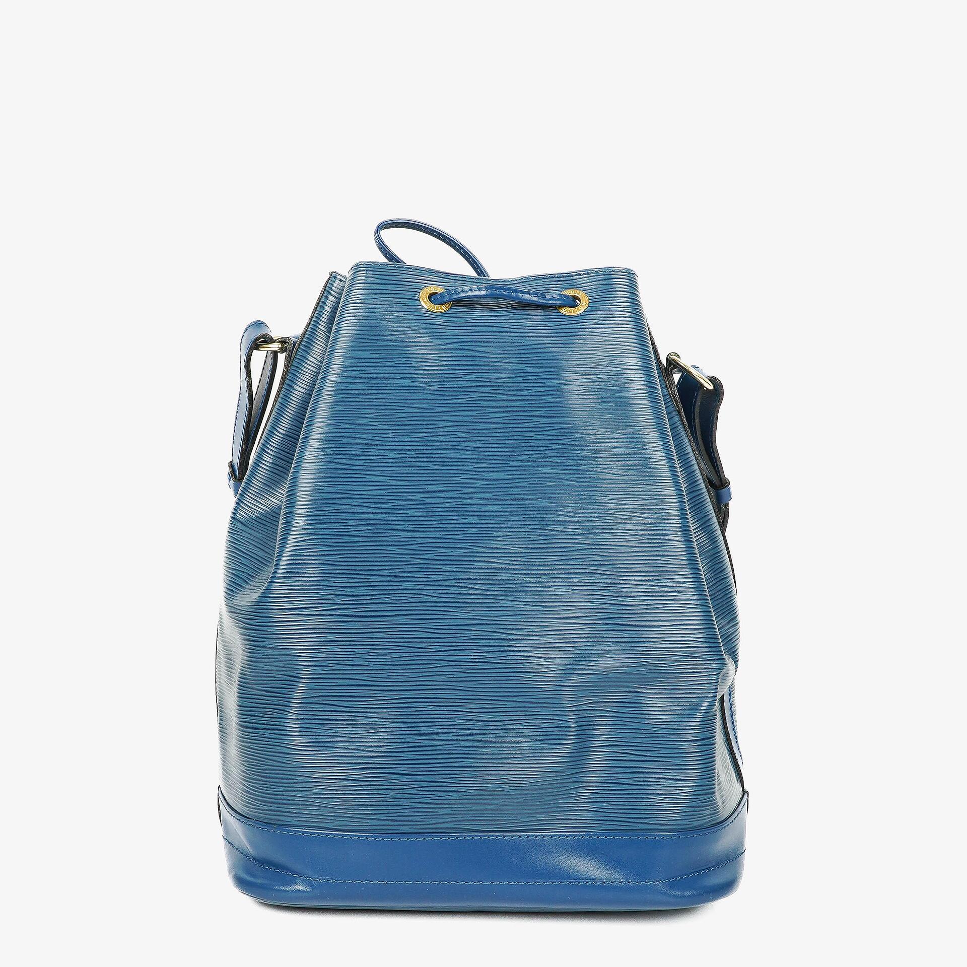 Louis Vuitton Noé Grande GM Schultertasche aus blauem Epi-Leder
