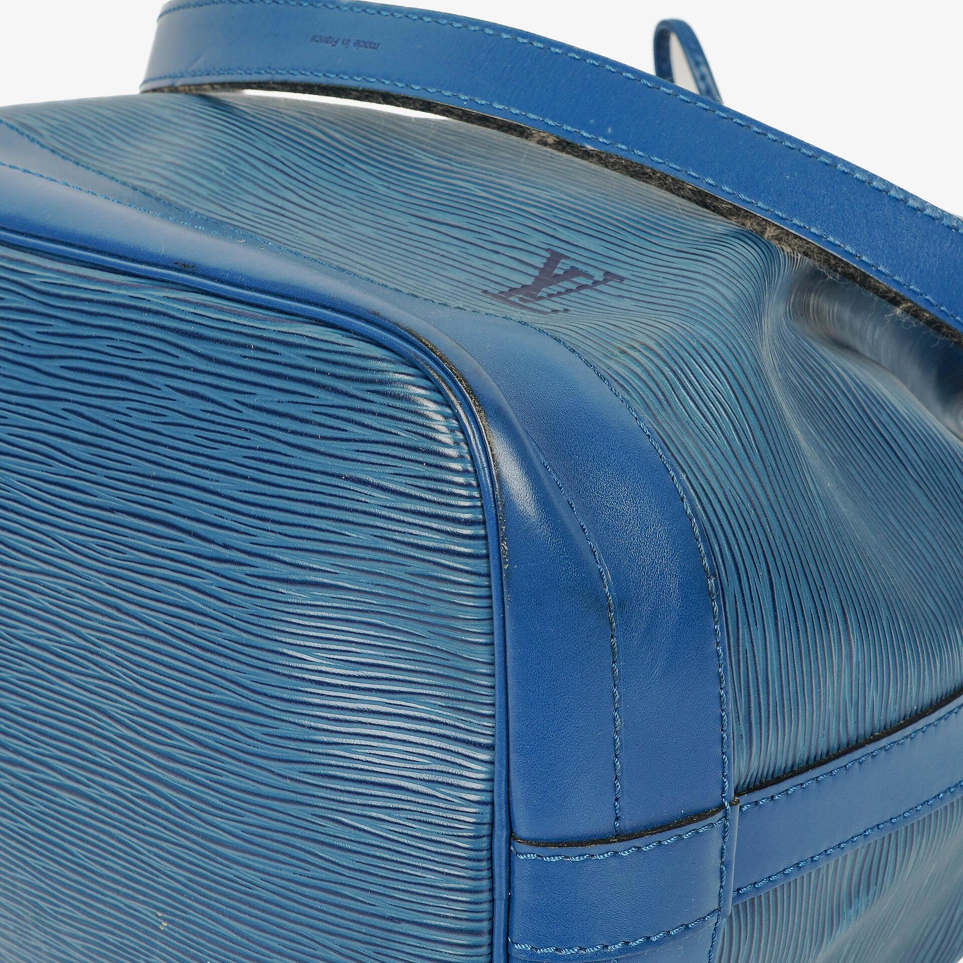 Louis Vuitton Noé Grande GM Schultertasche aus blauem Epi-Leder