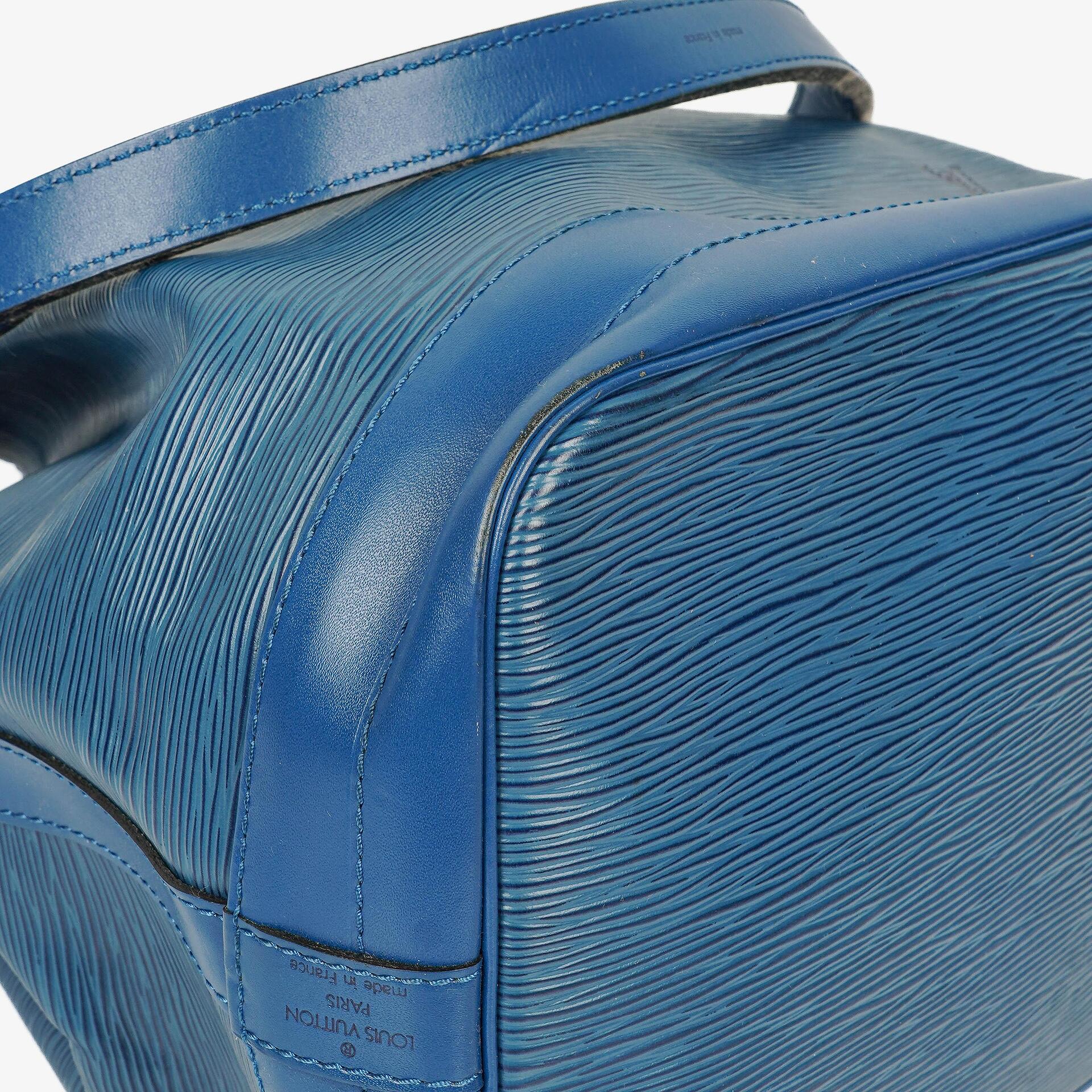 Louis Vuitton Noé Grande GM Schultertasche aus blauem Epi-Leder