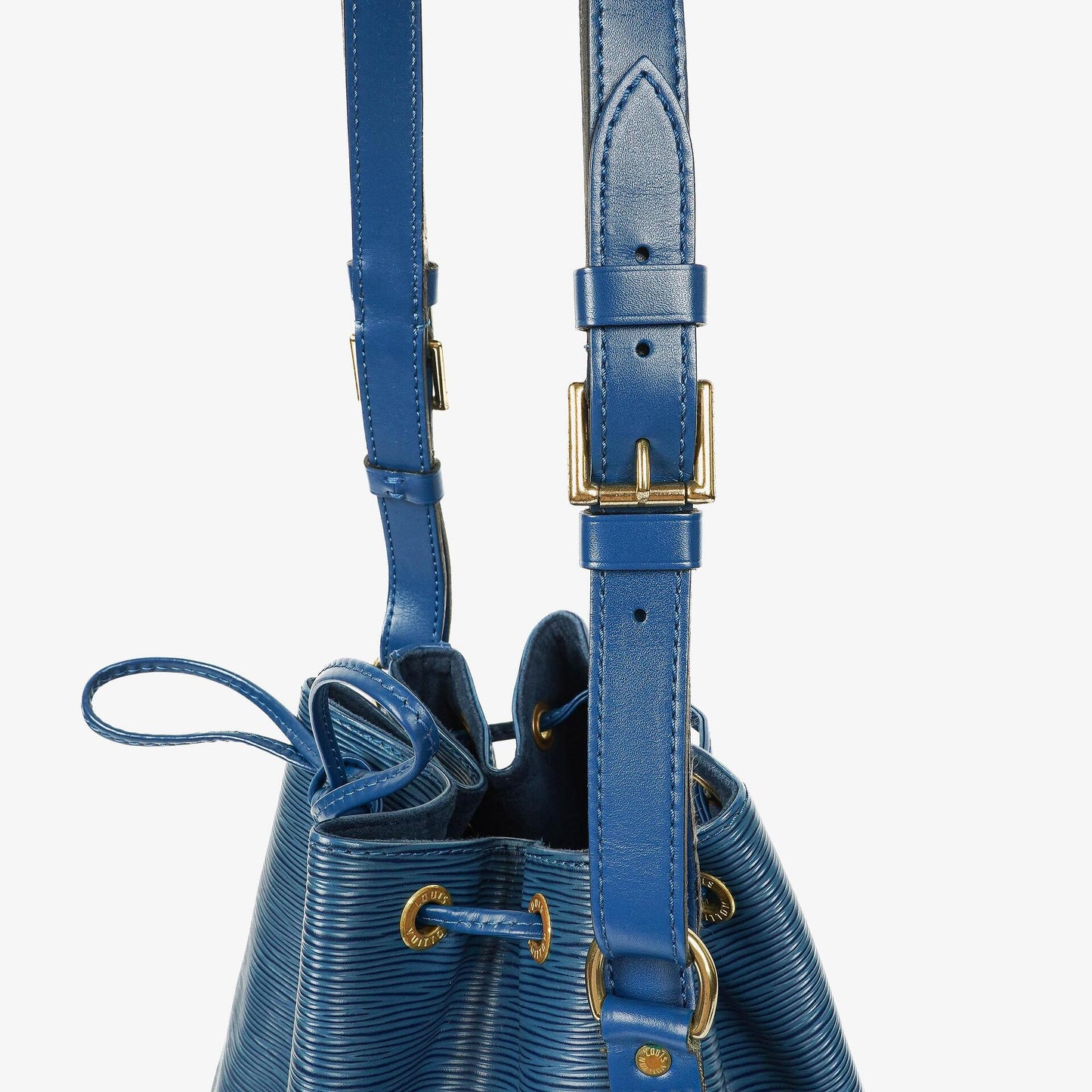 Louis Vuitton Noé Grande GM Schultertasche aus blauem Epi-Leder
