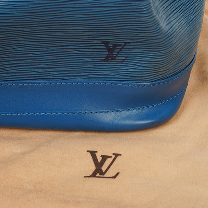 Louis Vuitton Noé Grande GM Schultertasche aus blauem Epi-Leder